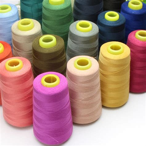 12spool Lot High Quality Sewing Thread Big Spool 50different Colours