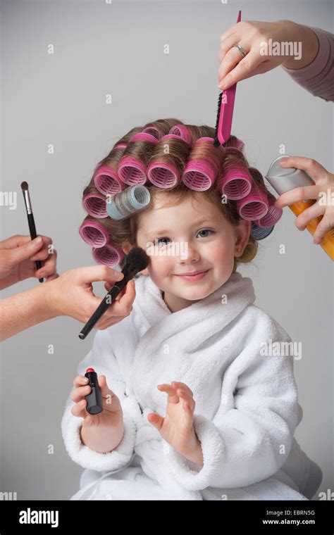 young child  pampered stock photo  alamy