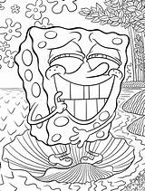 Esponja Spongebob sketch template