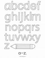 Lowercase Uppercase Alphabets Book sketch template