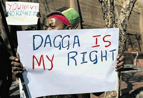 Cheers Erupt As Private Dagga Use Is Made Legal