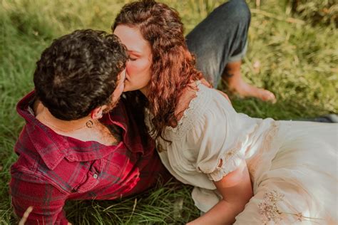 romantic forest engagement shoot popsugar love and sex photo 36