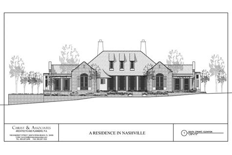 residence  nashville tn house plans floor plans architecture