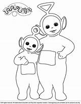 Teletubbies Coloring Pages Book Po Library Boohbah Tinky Winky Printable Template Clipart sketch template