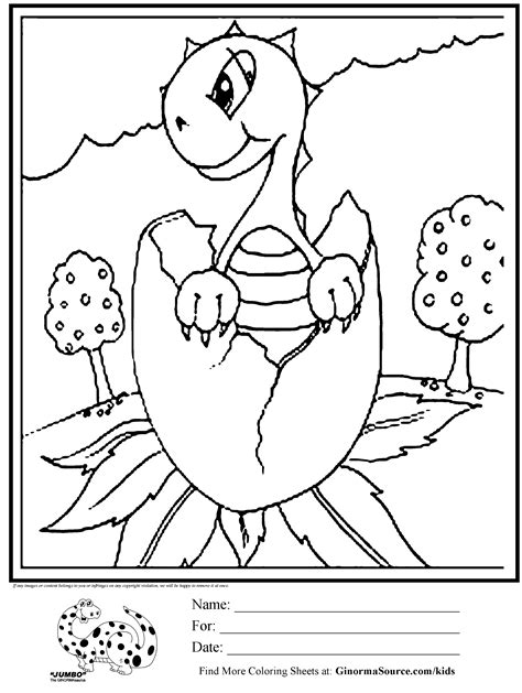 cute dinosaur coloring pages coloring home