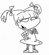 Rugrats Angelica Pickles G0n Popular Tattoos sketch template