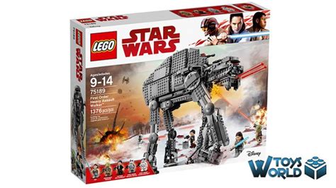 Review Lego Star Wars First Order Heavy Assault Walker [75189