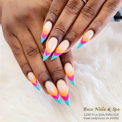 stiletto nail art ideas lets    transform today creative