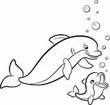 Dolphins Coloring Pages Miami Getcolorings Print sketch template