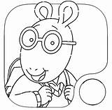 Coloring Arthur School Wecoloringpage Pages sketch template