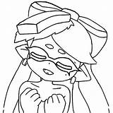 Splatoon Squid Coloriages Morningkids Thea 2116 sketch template