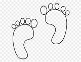 Footprints Huellas Footprint sketch template