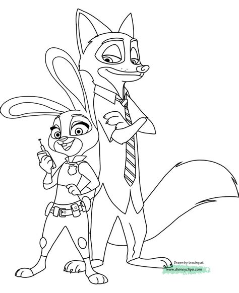 zootopia coloring pages koloringpages zootopia coloring pages