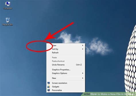 how to make a new file in windows 5 steps with pictures