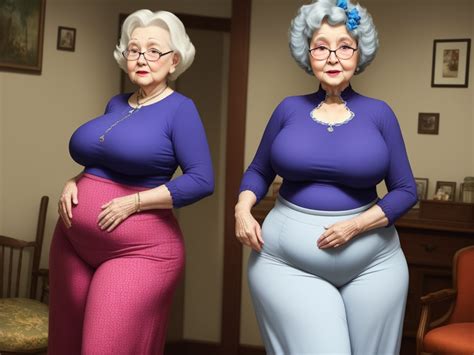 4k quality pictures granny showing big hips