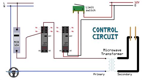 circuit diagram  diy battery welder spot welder microwave oven transformer youtube