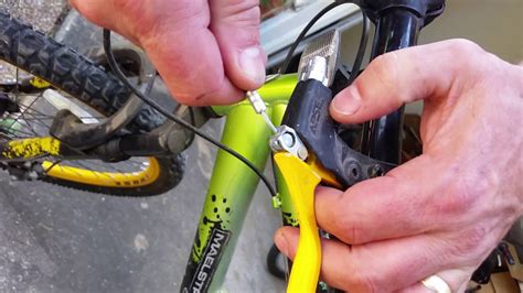 how to fix a broken bike brake handle outdoor driving