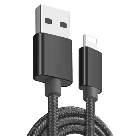 usb cable quick charge  ipad proairminiair  iphone xrxsx black yoibo