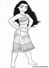 Moana Pages Coloring Printable Disney Princess 선택 보드 sketch template