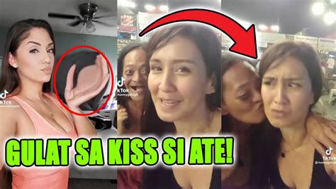 Biglang Nalang Nag Kiss Si Kuya Gulat Si Ate Tiktok Reaction Video