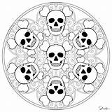 Mandalas Malvorlagen Skeleton Qualidade Farbton Mandale Gratuit Eins Druck Drucken Joomazzucco Dessins Publicat sketch template