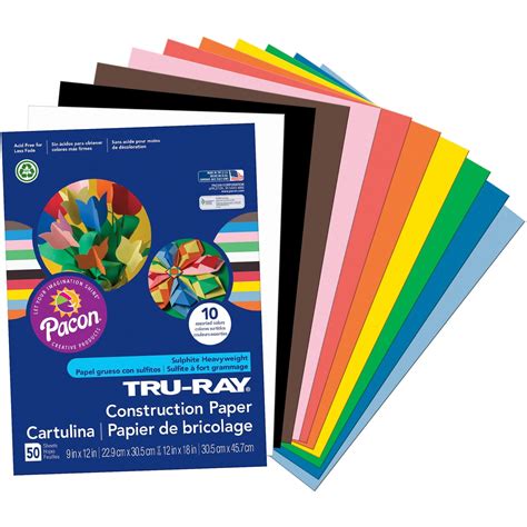 pacon tru ray construction paper    assorted colors walmart