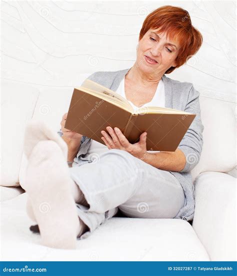adult woman reading book stock image image  person