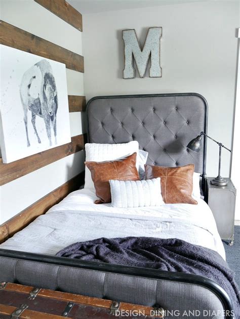 rustic modern boy room taryn whiteaker
