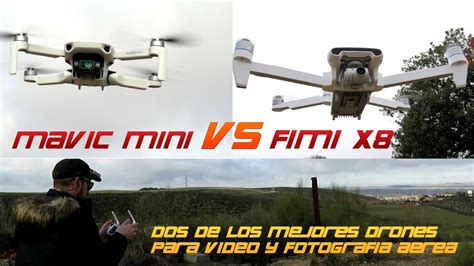 fimi   dji mavic mini en espanol los dos mejores drones camara economicos youtube
