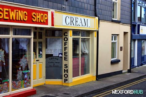 cream coffee shop wexford