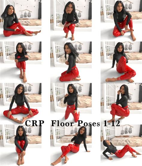 Crp Floor Poses 1 12 For G8f And G9 Render State