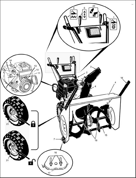 page   poulan snow blower  user guide manualsonlinecom