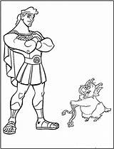 Coloring Pages Hercules Disney Boys Coloringpagesfortoddlers Physical Description Colouring Choose Board Greek sketch template