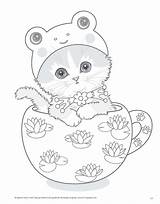 Kitten Ausmalbilder Malvorlagen Herbst Igel Kitty Schattig Teacup Frisch Niedliche Zeichnung Coloriage Katzen Mandalas Katjes Kayomi Chrétien Harai Downloaden Zeichnen sketch template
