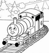 Thomas Christmas Coloring Train Pages Getdrawings sketch template