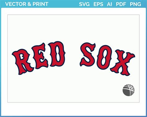 boston red sox logo digital file svg cutting file  png dxf