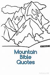 Mountain Coloring Vbs Bible Pages Mountains Everest Color Verses God Choose Board Climb Ultimate Kids sketch template