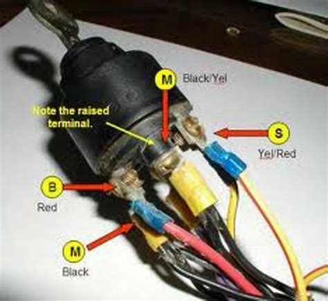 boat ignition wiring diagram mercury