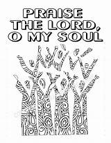 Coloring Lord Pages Soul Praise Adult Sold Etsy sketch template