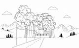 Pollution Smog Engraving Chimney Ecology sketch template