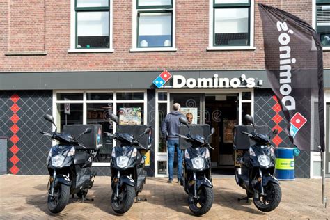 dominos restaurant  katwijk aan zee netherlands editorial stock image image  marketing