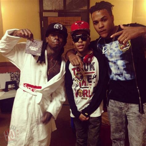 Lil Wayne Takes Photos With Fans And Celebrities On His Tour Bus