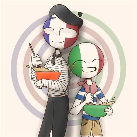 Brothers Countryhumans Italy Italia Countryhumans France Immagini
