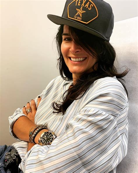 Angie Harmon Looking Badass In Flat Bill And A Rolex