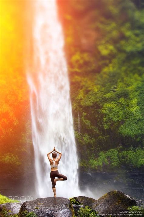 popular  px yoga   waterfall  jankovoy beautiful