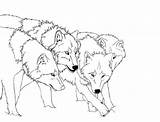 Coloring Pages Wolf Pack Anime Kids Printable Develop Creativity Ages Recognition Skills Focus Motor Way Fun Color sketch template
