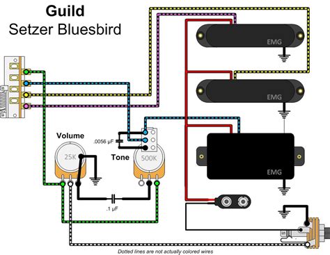 active emg guitar wiring diagrams