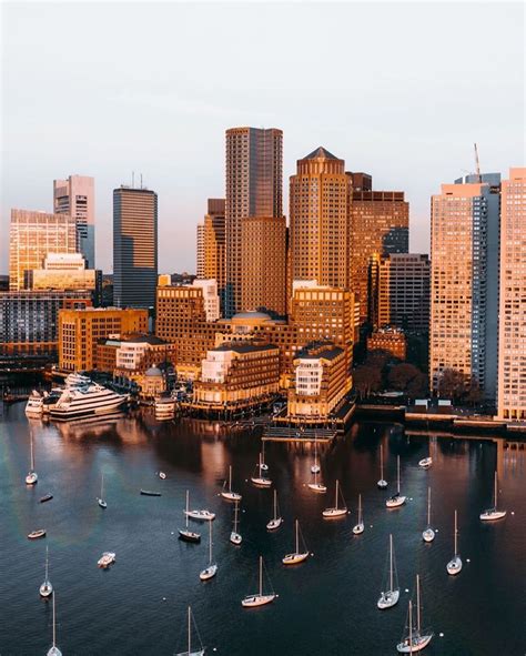 igersboston  instagram good evening boston todays feature   beautiful aerial view