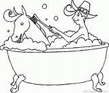 Kleurplaten Banheira Bathtime Homem Cavalo Colorir Tudodesenhos Animaatjes Others Kleurplaat Coloringhome sketch template