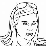 Coloring Patrick Danica Thecolor Pages Car Famous People sketch template